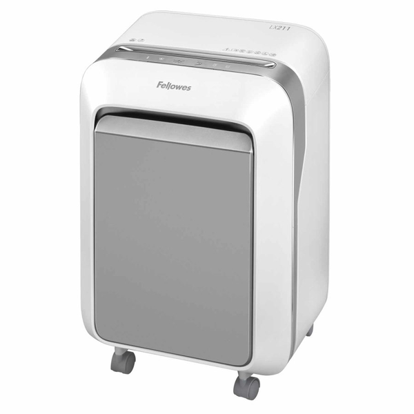 Fellowes LX Series Powershred LX21 papiervernietiger Microversnippering Grijs, Wit