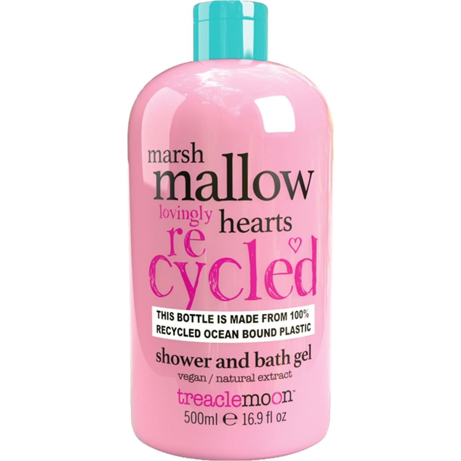 Treaclemoon Marshmallow Hearts tusfürdő 500 ml (5060152824157)