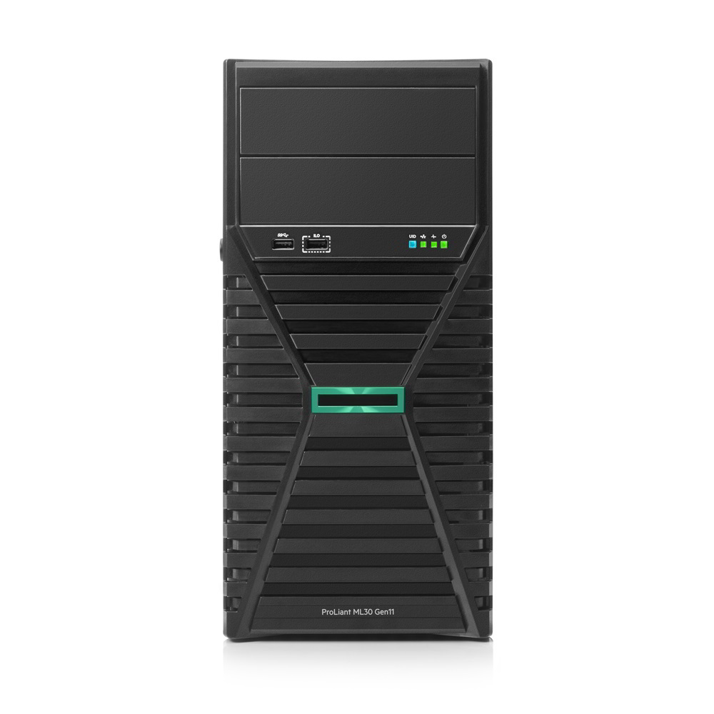 HPE ProLiant ML30 Gen11 Torony Szerver (Intel Xeon E-2414 / 32GB / 2x1TB HDD / 350W) (P71385-425)