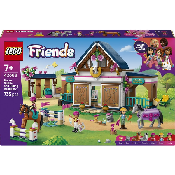 LEGO FRIENDS HORSE STABLE AND RIDING ACADEMY 42688