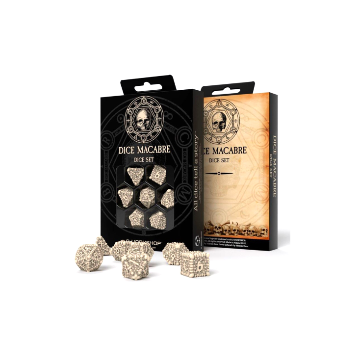 Dice Macabre Dobókocka készlet (7 db / csomag) (GAM37455)
