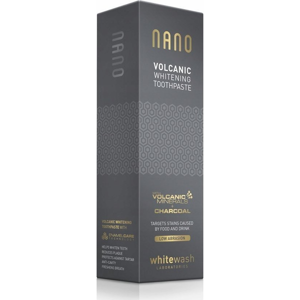 Whitewash  WHITEWASH NANO PASTA CAHRCOAL 75ML