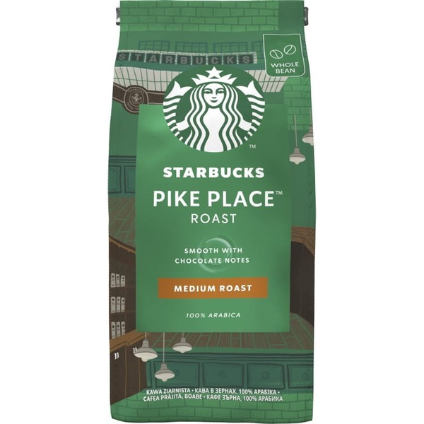 Nescafé Starbucks Pike Place Roast 200g szemes kávé