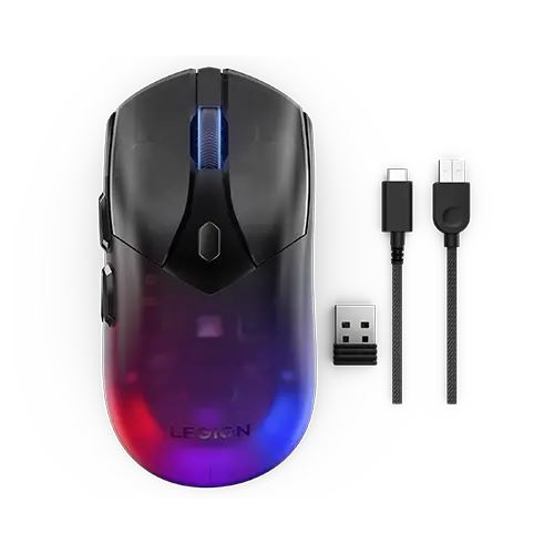 Lenovo Legion M410 muis Gamen Ambidextrous RF Wireless + USB Type-C Optisch 16000 DPI