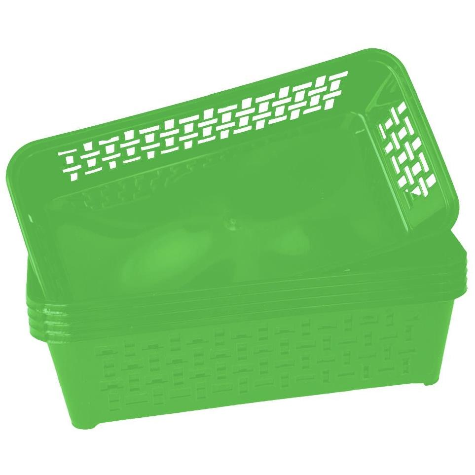 DuraHome Basket, DOMINO 3, green, 5 pcs (28009380)