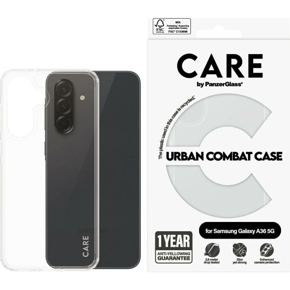 PanzerGlass CARE BY FLAGSHIP telefontok Borító Átlátszó (CRRFUBCG38083)