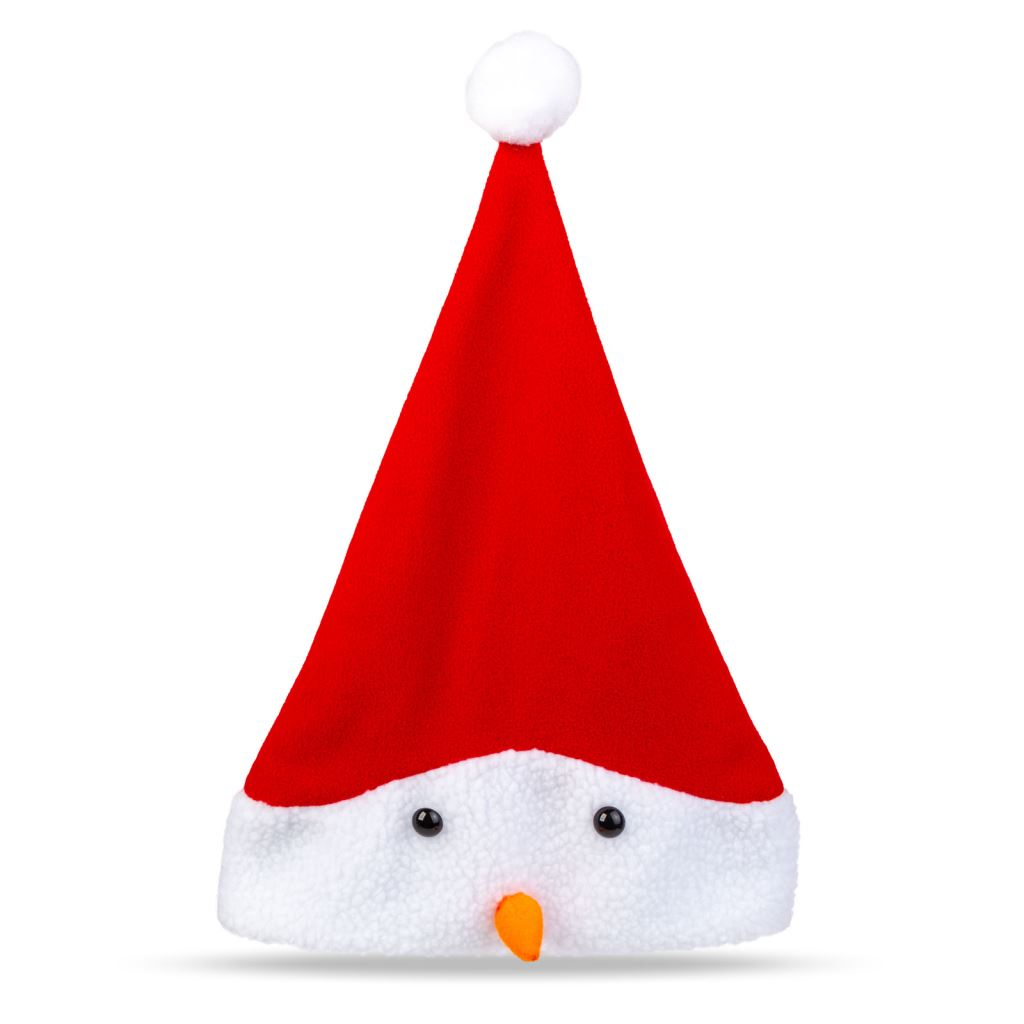 Family karácsonyi mikulás sapka Hóember mintával (58962) (58962)