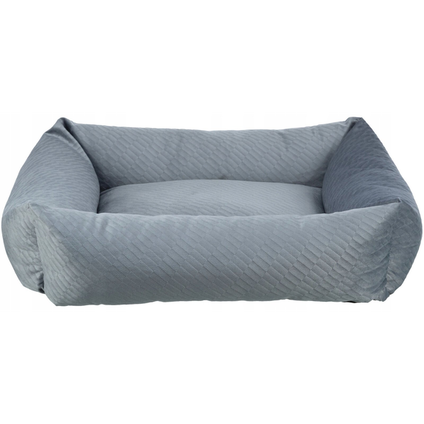 Trixie Alena bed, square, 80 × 60 cm, blue-grey