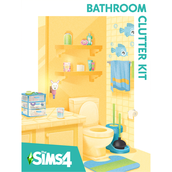 The Sims 4 - Bathroom Clutter Kit (PC - EA App (Origin) elektronikus játék licensz)