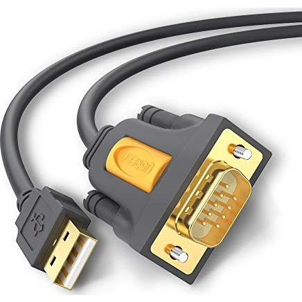 USB to DB9 RS-232 cable Ugreen CR104, 2m (black) (20222)