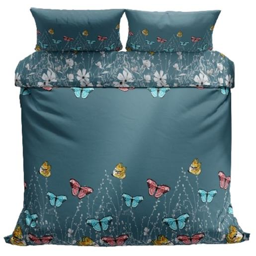 Kaptan French linen Efira turquoise (5693224205-050)
