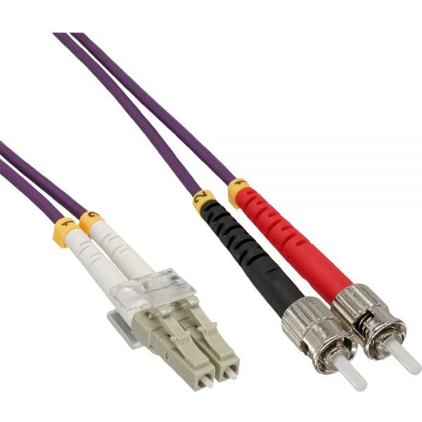 InLine 88501P InfiniBand og fiberoptisk kabel 1 m Lilla