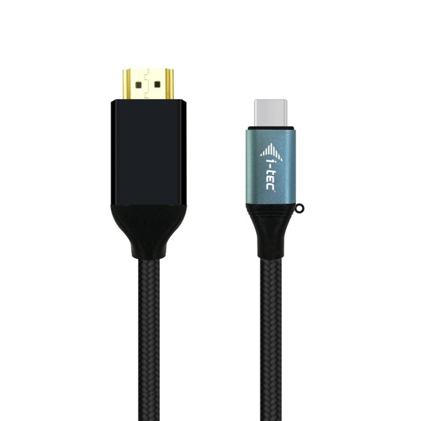 i-tec C31CBLHDMI60HZ adaptor pentru cabluri video 1,5 m USB tip-C HDMI Negru