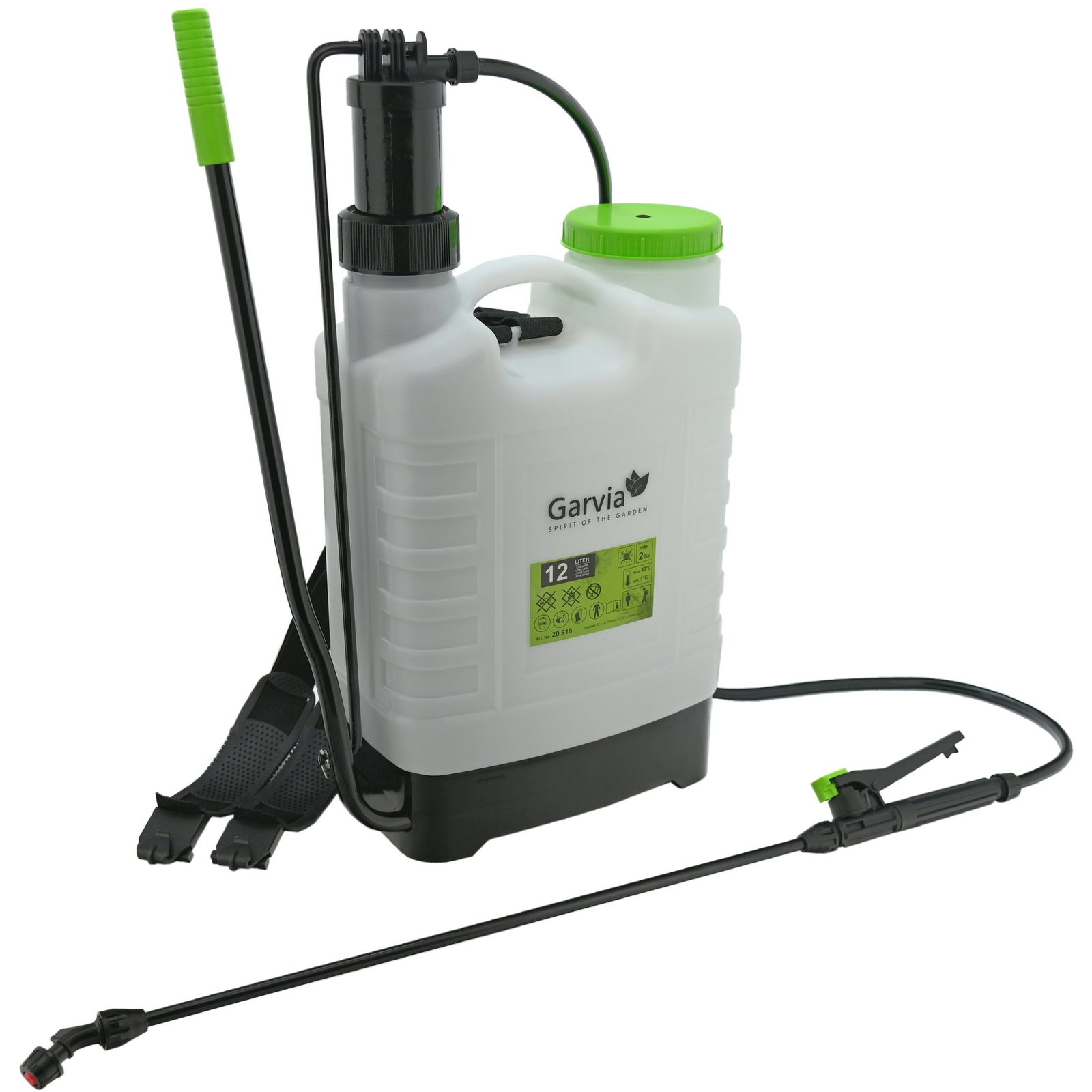 GARVIA nyomással, háti, 12 l (8591686205183)