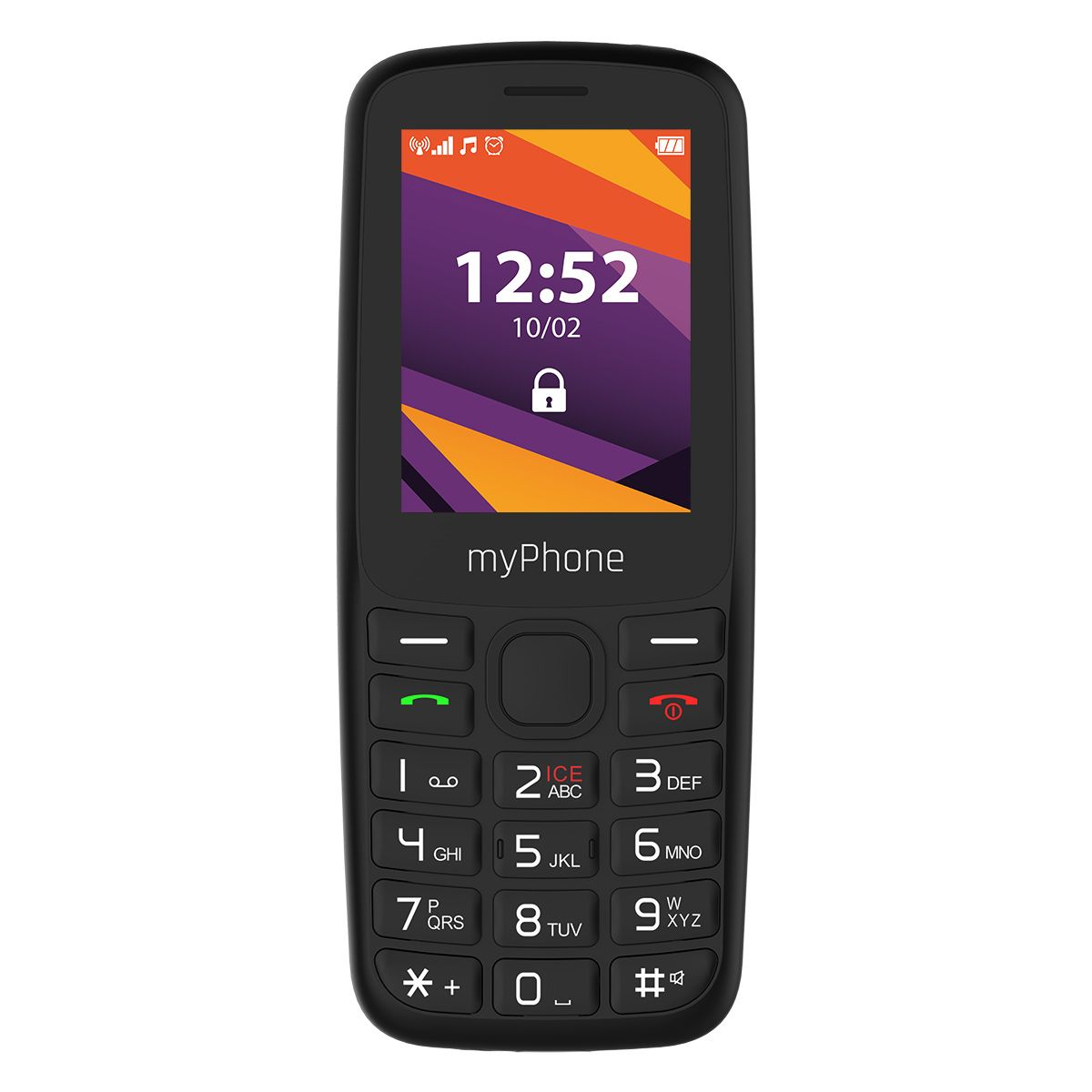 myPhone 6410 LTE Dual-Sim mobiltelefon fekete (TEL000868)