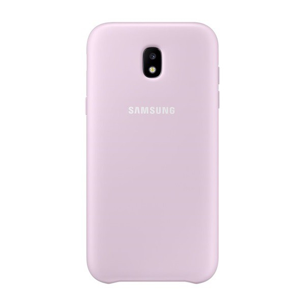 SAMSUNG műanyag telefonvédő (dupla rétegű, gumírozott) RÓZSASZÍN [Samsung Galaxy J5 (2017) SM-J530 EU] (EF-PJ530CPEG)
