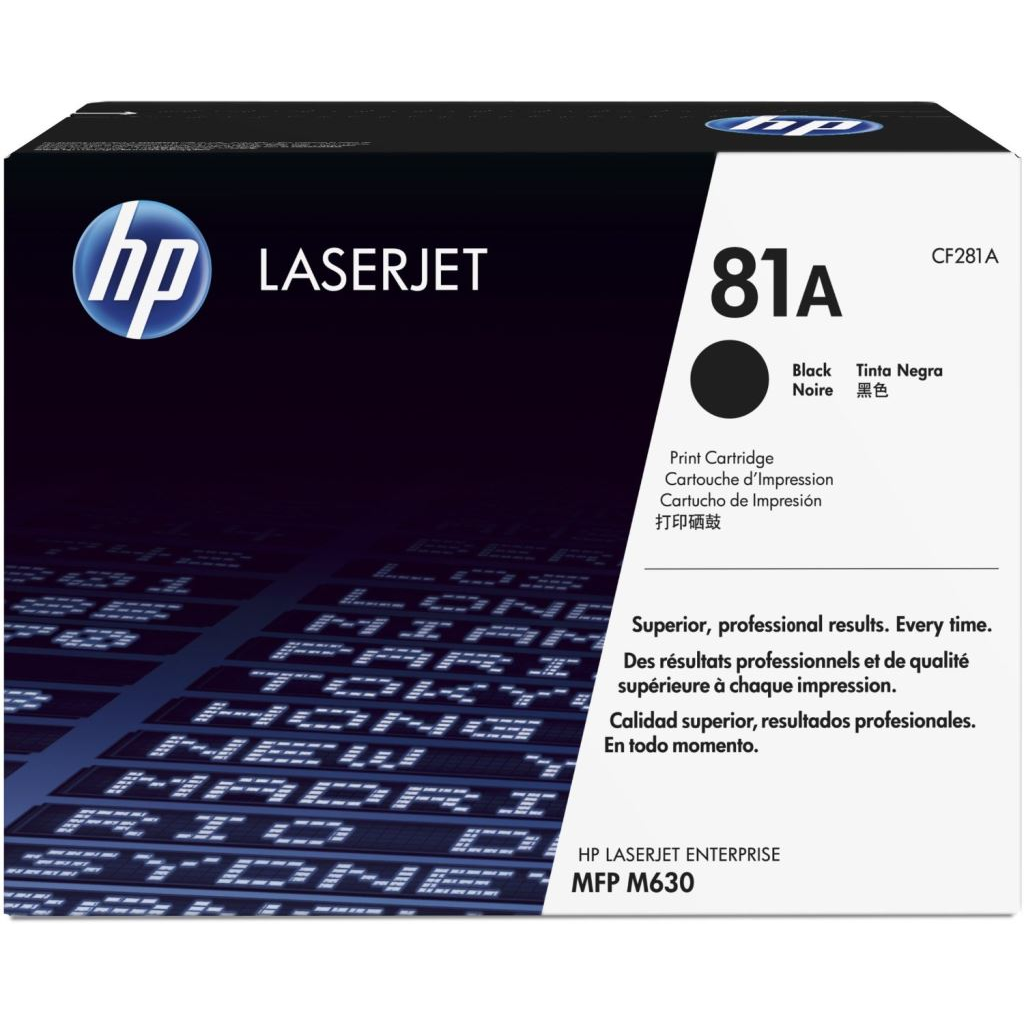 HP CF281A (81A) fekete toner (CF281A)