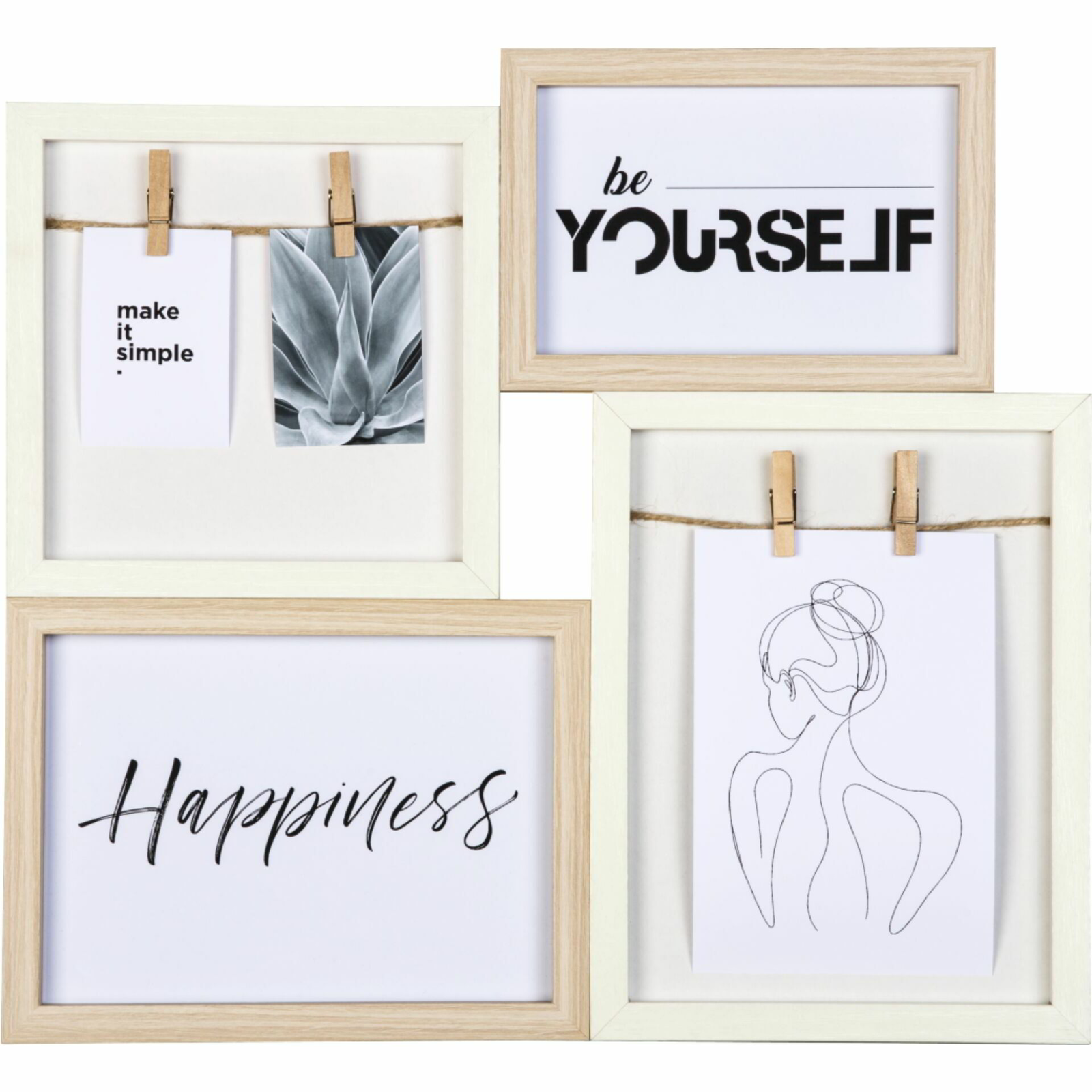 Hama 100767 Kiruna 30x33 Galéria képkeret - Bézs (100767)