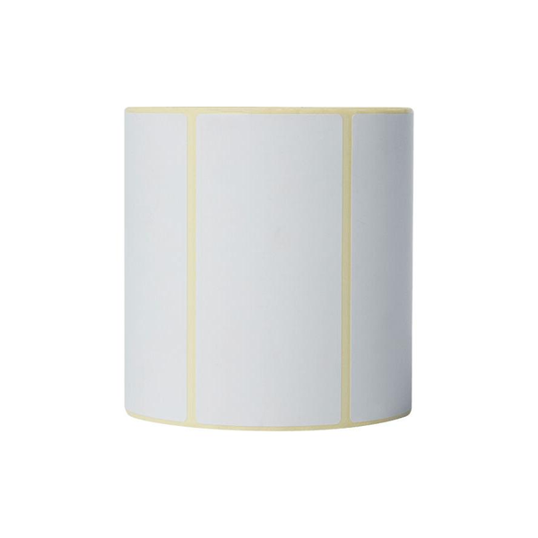 Brother BDE-1J050102-102 етикет за принтер Бяла Самозалепващ се етикет на принтер