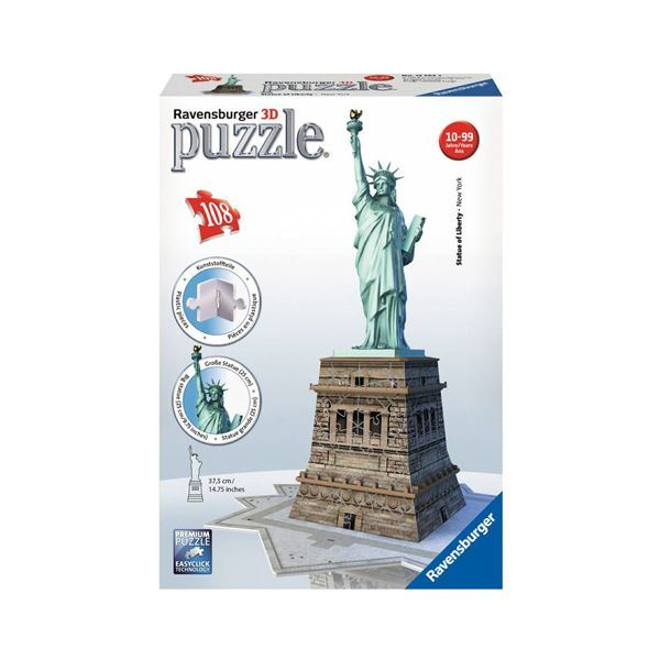 Ravensburger Amerikai Szabadság-szobor 3D puzzle 108db (125845)