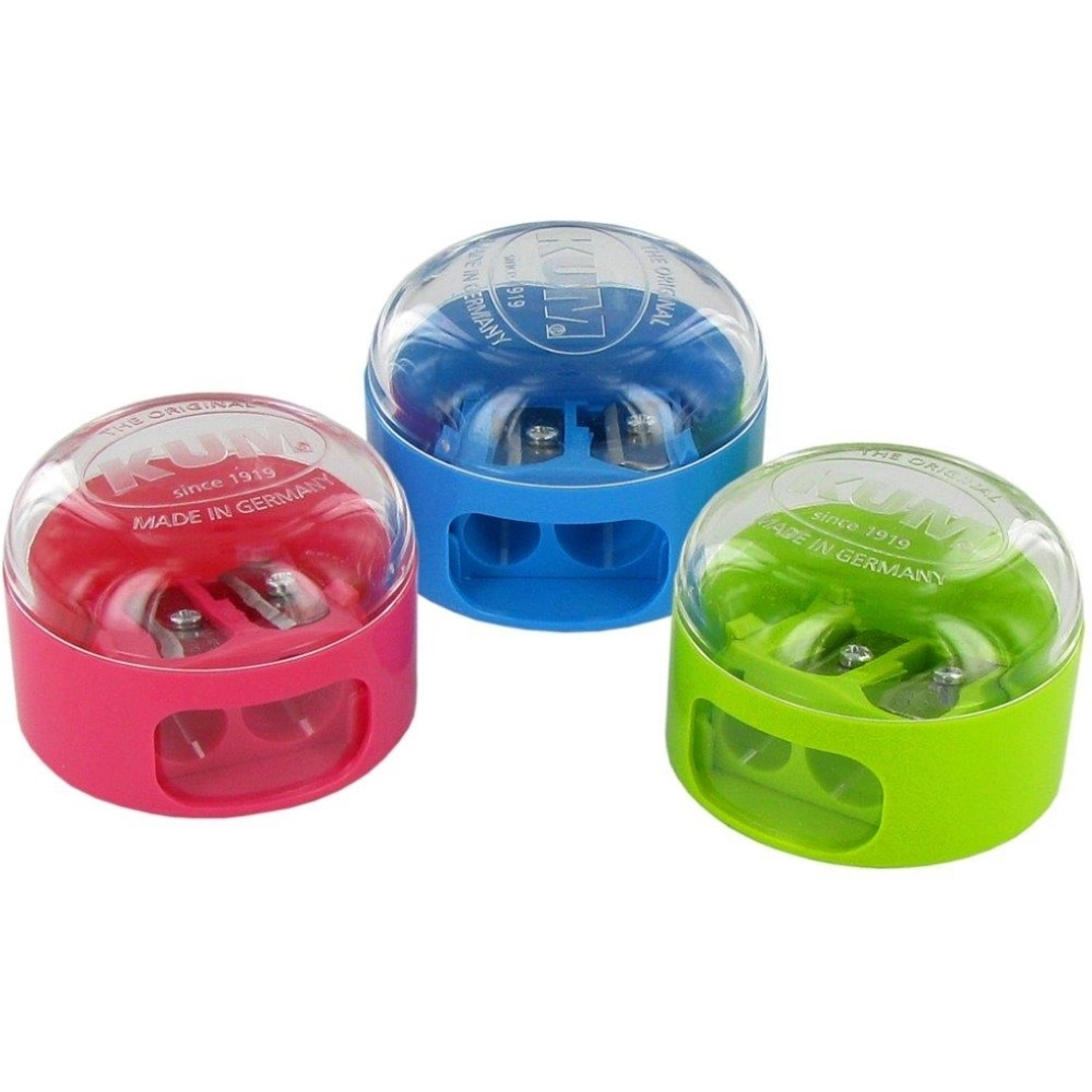 ICO Kum Tartályos Kétlyukú kézi hegyező - Többféle (7150030000)