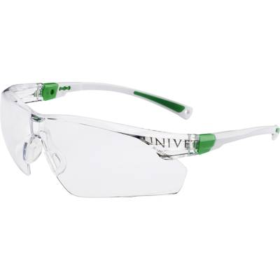 Univet 506UP (506U-03-00) Védőszemüveg Párásodás mentes, UV-védelemmel Fehér, Zöld EN 166 DIN 166 (506U-03-00)