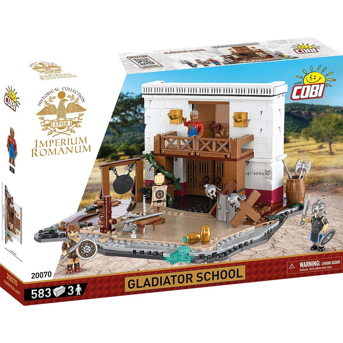 Cobi Imperium Romanum Gladiátoriskola 583 darabos építő készlet (COBI-20070)