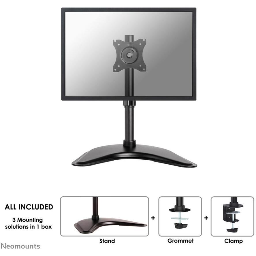 Neomounts NM-D335BLACK asztali TV konzol 76,2 cm (30