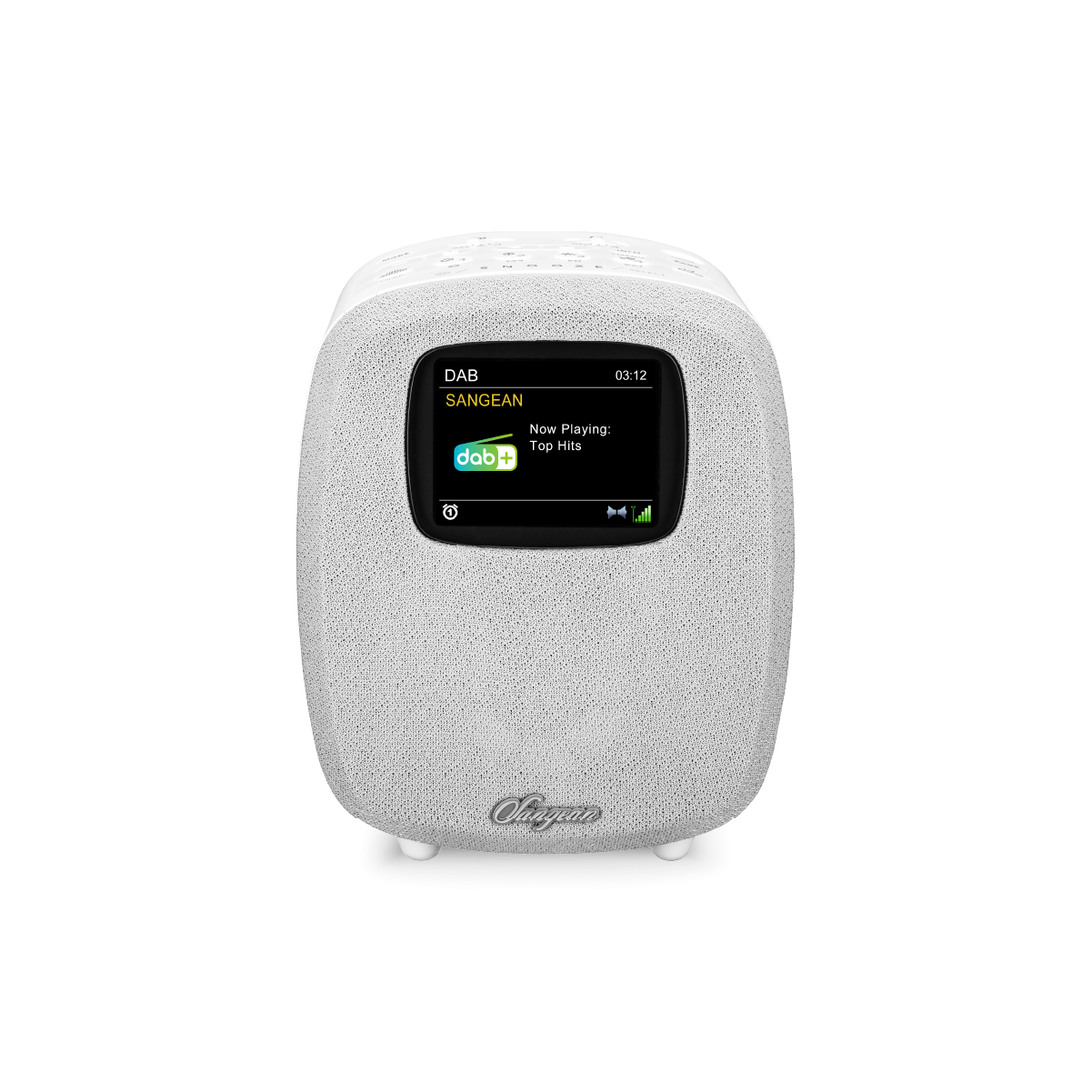 Sangean DCR-83 DAB+ FM Asztali Rádió - Fehér (A500460)