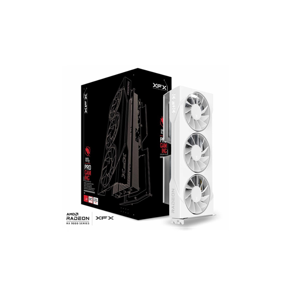 XFX Radeon RX 9060 XT 16GB GDDR6 Swift OC Videókártya - Fehér