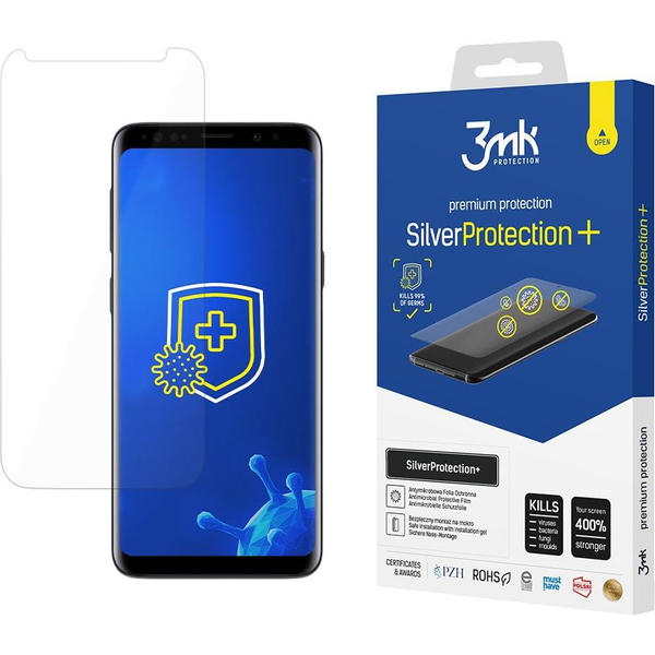 3mk SilverProtection+ antimikrobiális védőfólia Samsung Galaxy S9