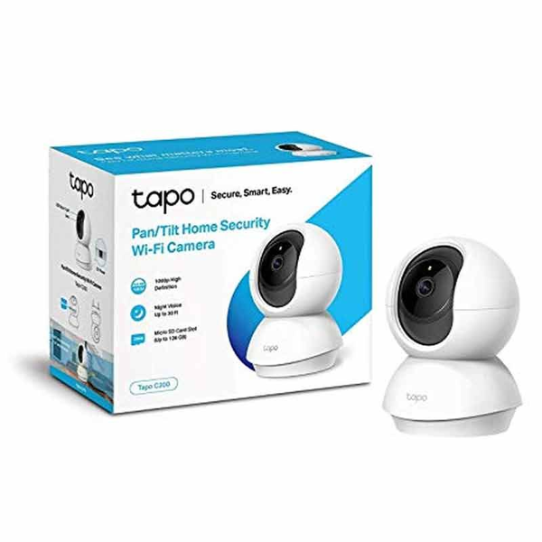 TP-Link Tapo C200P2 Sfærisk IP-sikkerhedskamera Indendørs 1920 x 1080 pixel Skrivebord