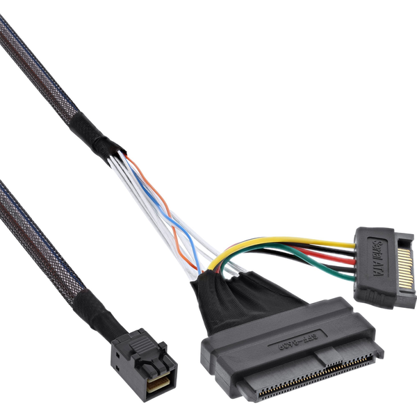 InLine 29620A Signaalkabel 0,5 m Zwart