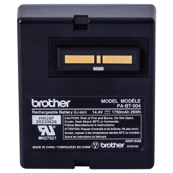 Brother PA-BT-004 reservedel til printerudstyr Batteri 1 stk