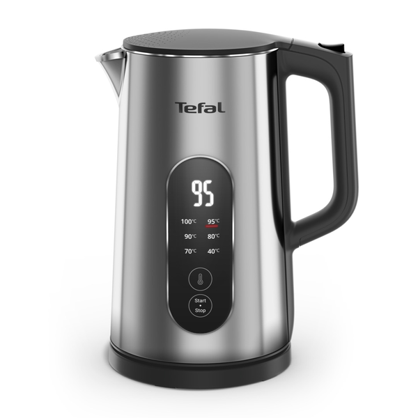 Tefal Selection KI871DE0 elkedel 1,7 L 1500 W Sort, Rustfrit stål