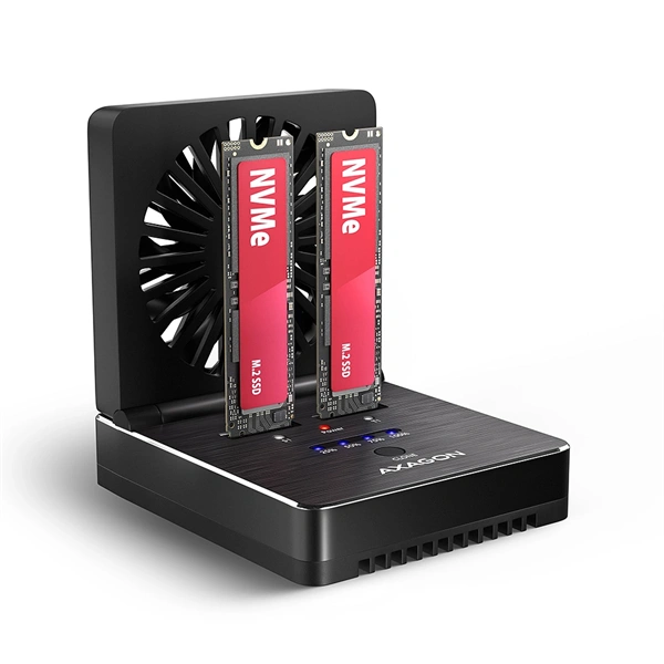Axagon ADSA-M2C22 drev dockingstation USB 3.2 Gen 2x2 Type-C Sort
