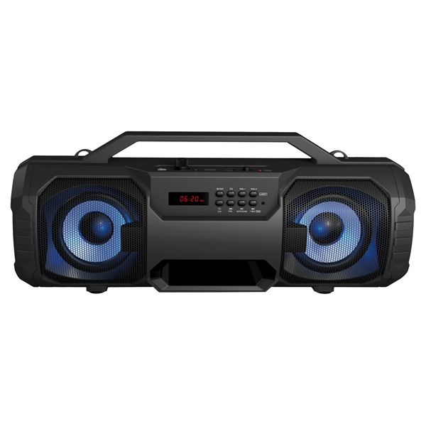 PLATINET Hangszóró boombox, 12W, bluetooth, Classik PMPB350, RGB (PMPB350)