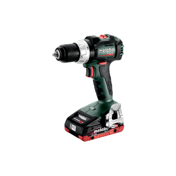 Metabo Sb 18 Lt Bl Taladro Atornillador De Percusión De Batería/18v 2x Lihd; Cargador Asc 55; Maletín Profesional