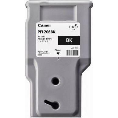 Canon PFI-206 BK глава и патрон за мастиленоструен принтер 1 броя Оригинал Фото черно