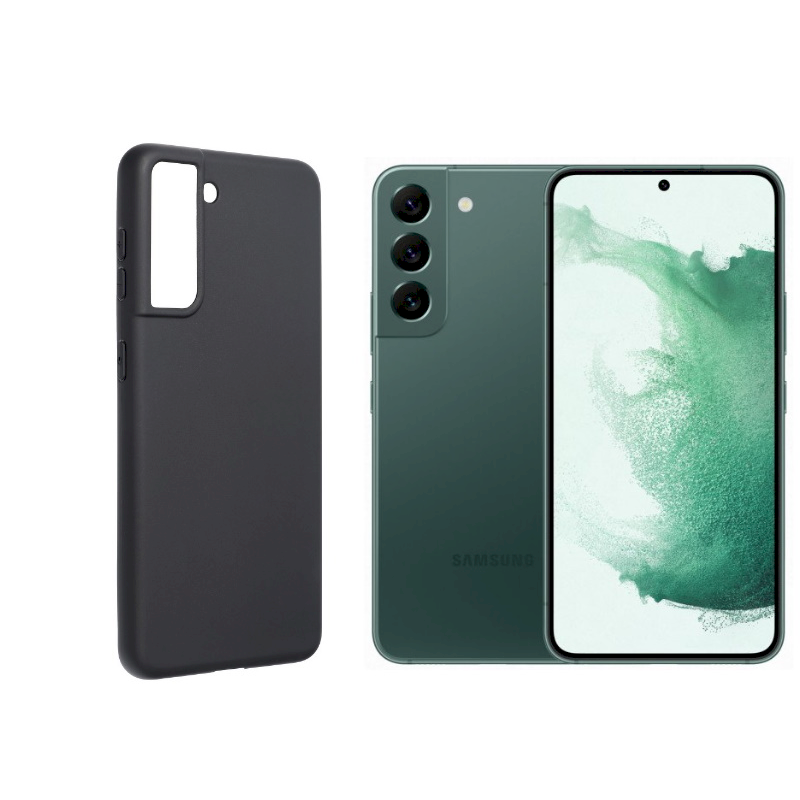 Fusion Soft Matte Samsung Galaxy S24 Plus Tok - Fekete (FS-SM-S926B-BK)