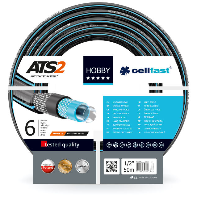 Cellfast Hobby Tömlő - 1/2