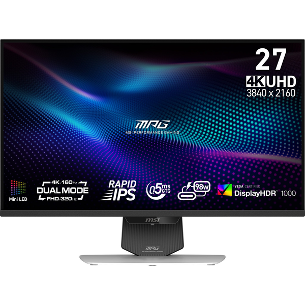 MSI MPG 274URDFWDE E16M 27" 4K Ultra HD gaming monitor