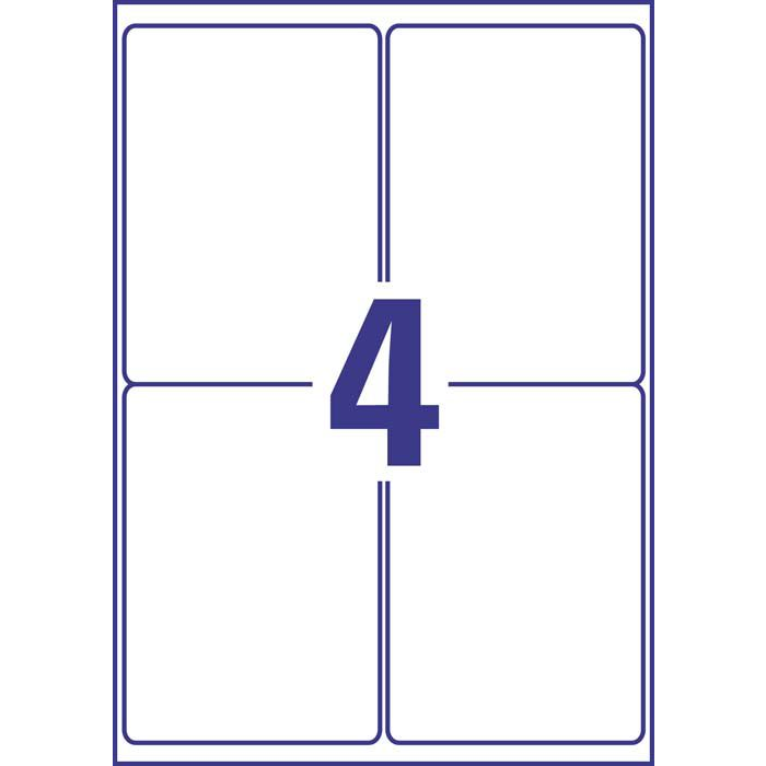 Avery L7915-10 99,1x139 mm ultra ellenálló 40 db-os etikett (7915-10)