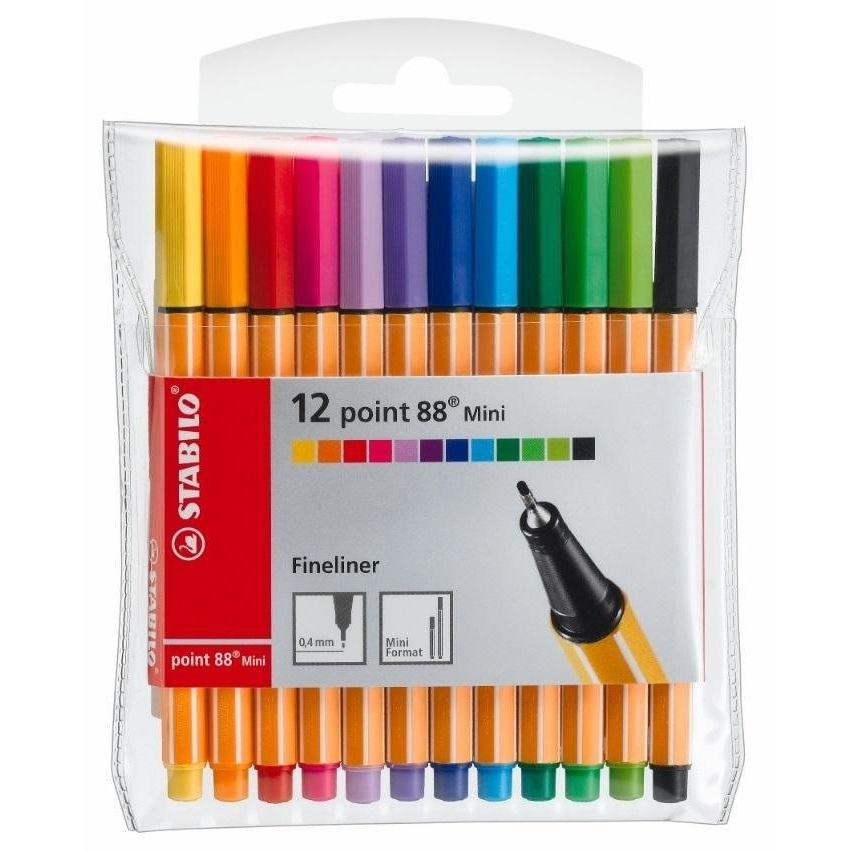 STABILO point 88 Mini 12 db tok (4006381367219)