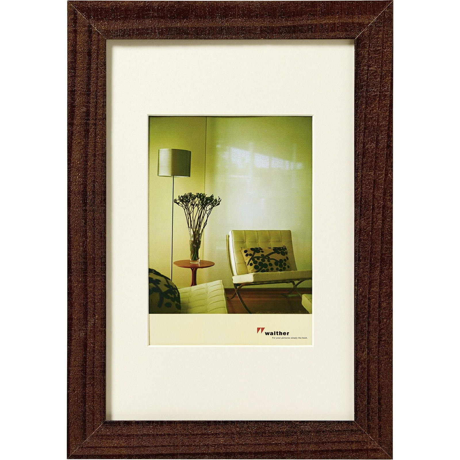 Walther HO030N Home 25,1x35,1 Képkeret - Dió barna (HO030N)