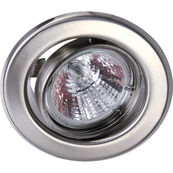 Heitronic DL6801 Beépíthető lámpa LED GU5.3 35 W Nemesacél (matt) (23552)