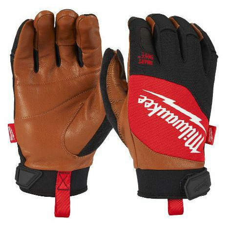 Кожени хибридни защитни ръкавици - 10/XL