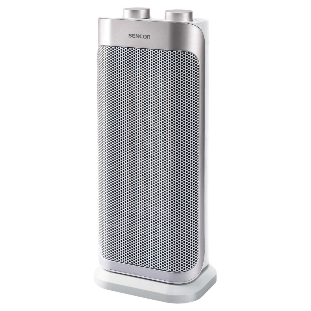 Výkonný elektrický ohrievač keramický TERMOVENTILÁTOR 2v1 2000W Sencor (SFH 8050SL)