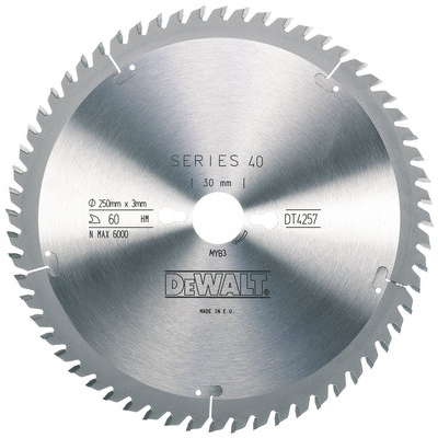 DEWALT KÖRFŰRÉSZ.250x30mmx30z DT4226-QZ (DT4226-QZ)