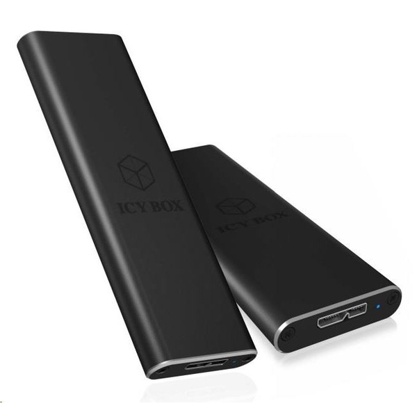 ICY BOX IB-183M2 SSD kabinet Sort M.2